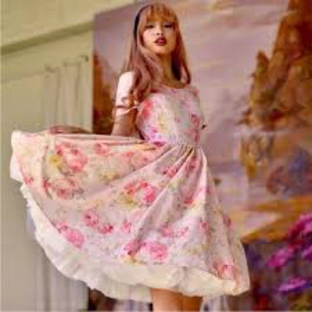 Selkie X Maison Amory Garden Dreamboat Dress EUC 3X